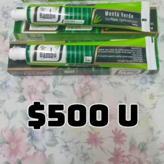 Pasta de diente de Bambú